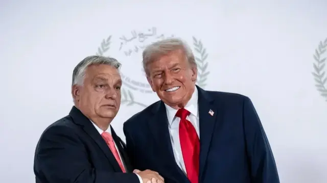 Виктор Орбан с Дональдом Трампом