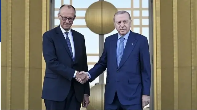 Фридрих Мерц и Реджеп Тайип Эрдоган