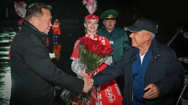 Раис Татарстана Рустам Минниханов.