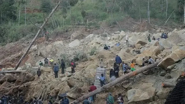 Landslide kills 20 in Papua New Guinea village, many more missing