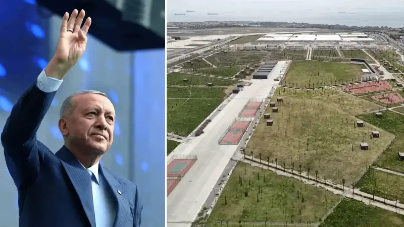 Cumhurbaşkanı Erdoğan Atatürk Havalimanı Millet Bahçesi'ne ilişkin paylaşım yaptı.