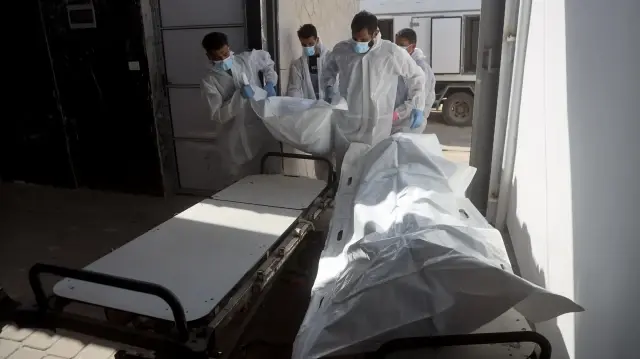 Gaza hospital receives 30 Palestinian bodies released by Israel