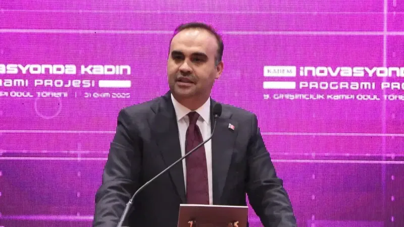 Sanayi ve Teknoloji Bakanı Mehmet Fatih Kacır
