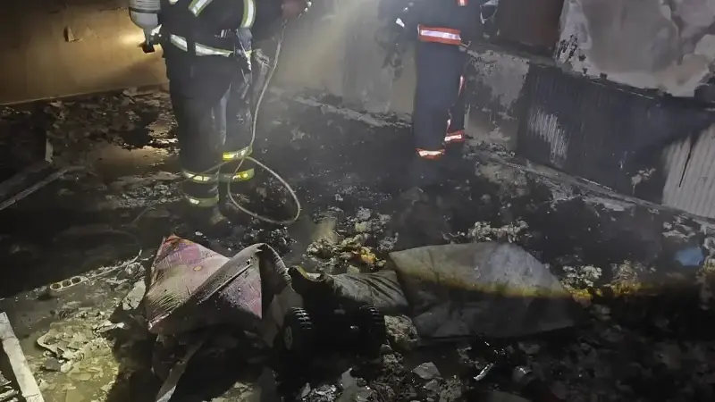 Dumandan etkilenenler Kızıltepe Devlet Hastanesi'ne kaldırıldı.