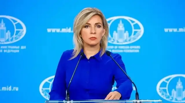 La porte-parole du ministère russe des affaires étrangères, Maria Zaharova.