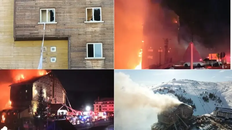 Kartalkaya Grand Otel Yangını davasının 3. duruşmasında karar çıktı