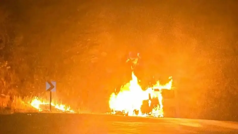 Yangının çıkış nedenine ilişkin inceleme başlatıldı.