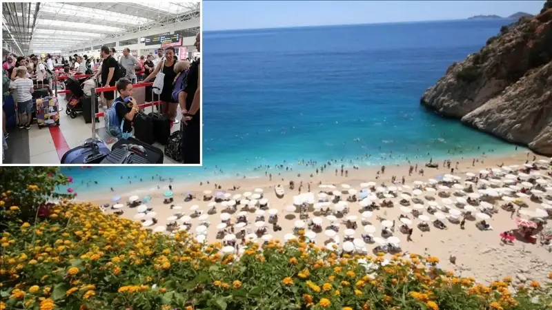 Turizm geliri, bu yılın üçüncü çeyreğinde 24,3 milyar dolara yaklaştı