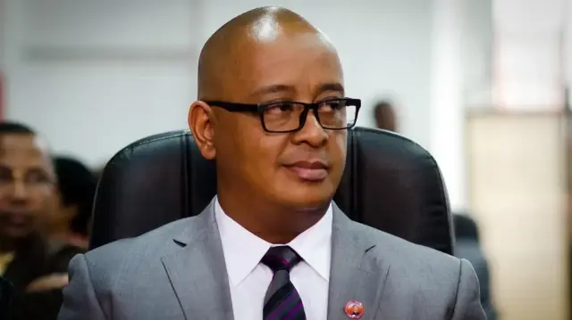 Haja Andre Resampa à Antananarivo, le 24 février 2014.