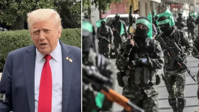 ABD Başkanı Donald Trump açıklama yaptı.