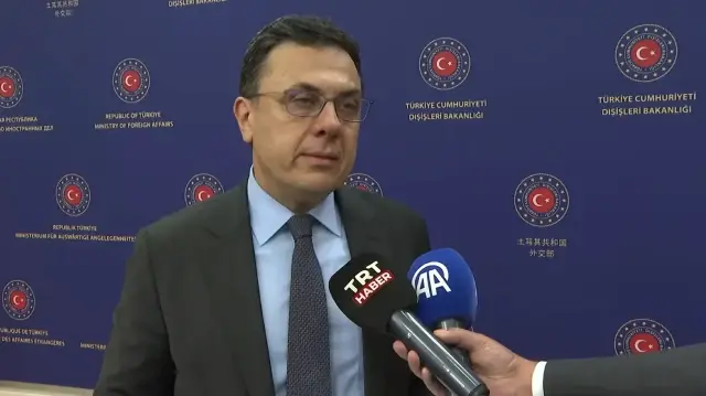 Le porte-parole du ministère turc des Affaires étrangères, Oncu Keceli.
