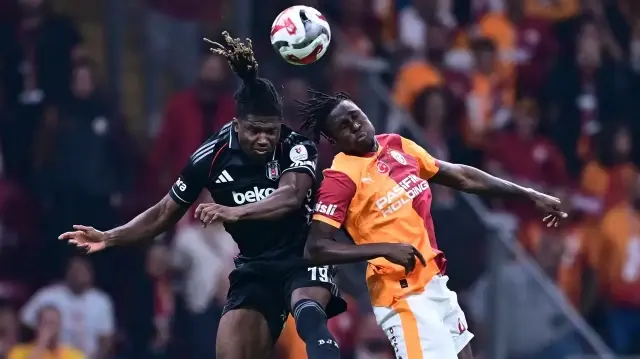 Galatasaray - Beşiktaş maçından kare.