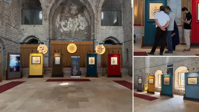"Âdil-i Mutlak Hat Eserleri Sergisi" Malatya Taşhoran Kültür ve Sanat Merkezi’nde sanatseverlerle bir araya geldi. 