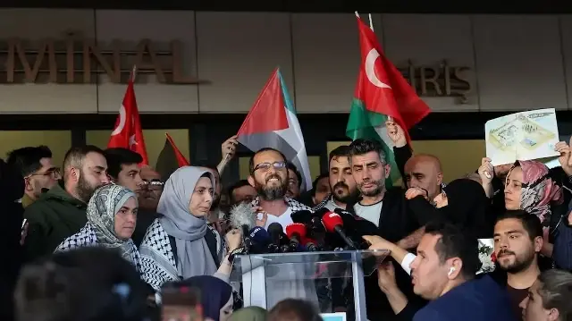Flight to Türkiye after Israeli detention 'end of nightmare,' says Italian activist of Gaza aid flotilla