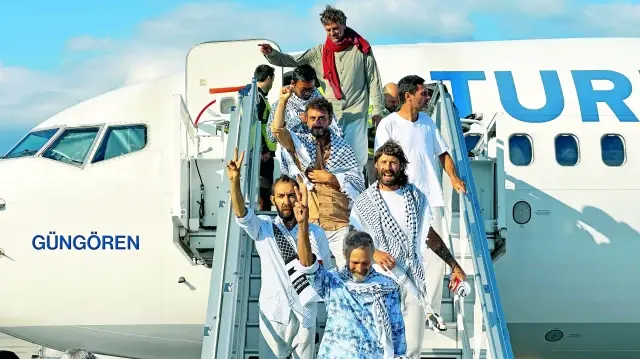 Sumud Filosu’ndaki aktivistler Türkiye’ye döndü.