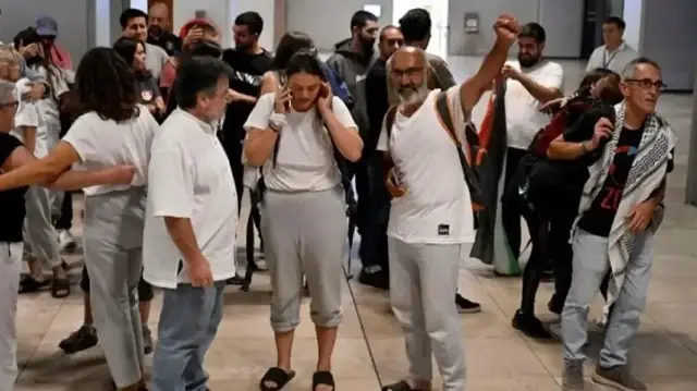 مسؤول أممي: تلقينا معلومات مقلقة عن سوء معاملة إسرائيل لناشطي "الصمود"