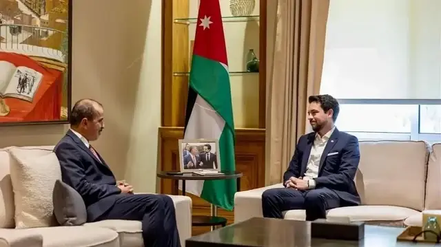 عمان.. ولي عهد الأردن يلتقي سفير تركيا