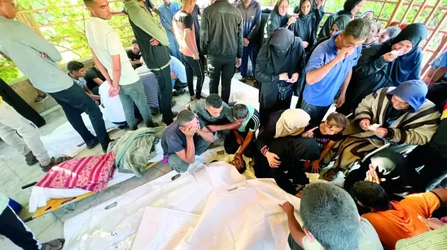 İşgalci İsrail, Gazze'de soykırıma devam ediyor.