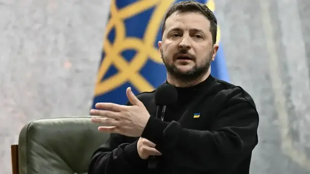 Ukrayna Devlet Başkanı Volodimir Zelenski