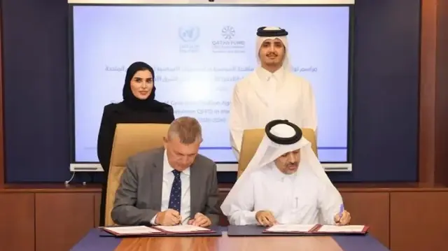 "قطر للتنمية" يقدم 10 ملايين دولار لدعم خدمات "أونروا"