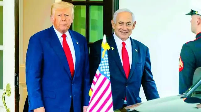 Trump, Netanyahu.
