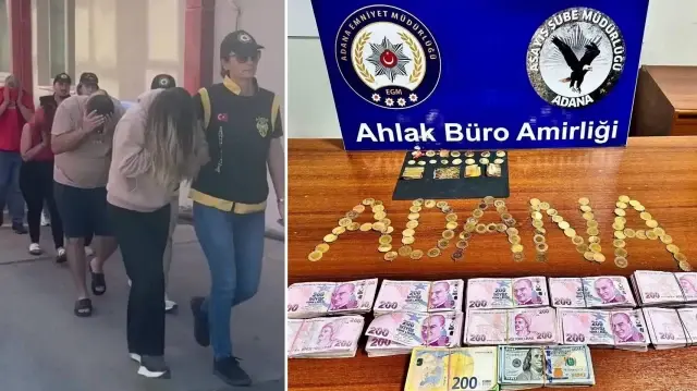 Adana’da fuhuş şebekesine yönelik yapılan operasyonda gözaltına alınan 16 şüpheliden 14’ü tutuklandı, 32 milyon TL’lik mal varlıklarına ise el konuldu