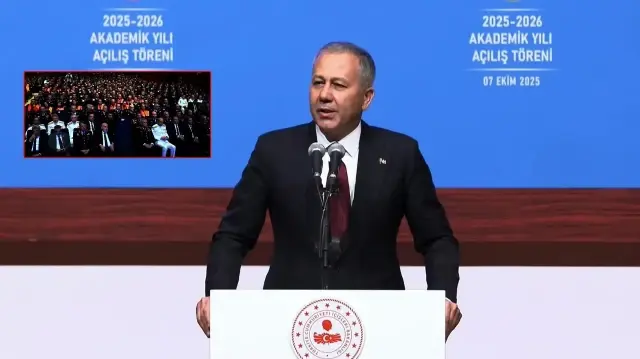 İçişleri Bakanı Ali Yerlikaya.