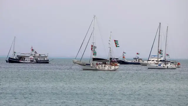 الاحتلال الإسرائيلي يفرج عن جميع النشطاء الإسبان بأسطول الصمود باستثناء واحد