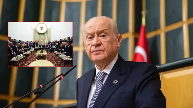 MHP Genel Başkanı Devlet Bahçeli.