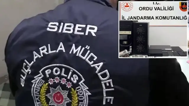 Ordu merkezli 6 ilde siber suçlara yönelik operasyonda 3 kişi tutuklandı