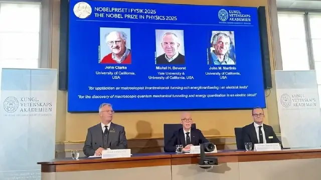 Three Scientists Win Nobel Physics Prize for Quantum Discovery
