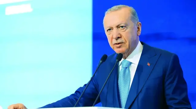 Cumhurbaşkanı Recep Tayyip Erdoğan.