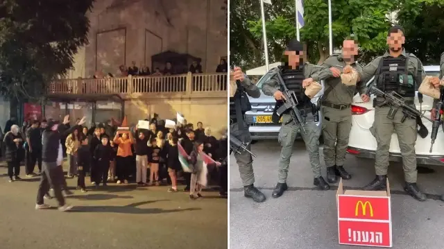 Üsküdarlıların protesto ettiği McDonald's, İsrail ordusuna her gün ücretsiz dört bin öğün verdiklerini duyurmuştu. 
