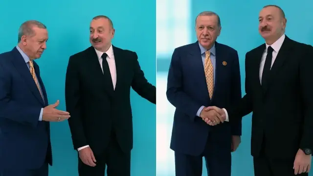 Cumhurbaşkanı Recep Tayyip Erdoğan - İlham Aliyev