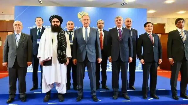 ماسکو فارمیٹ اجلاس کی ایک تصویر