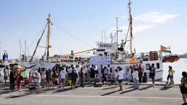 Gaza Aid Flotilla Approaches Israeli Blockade Zone Amid Tensions