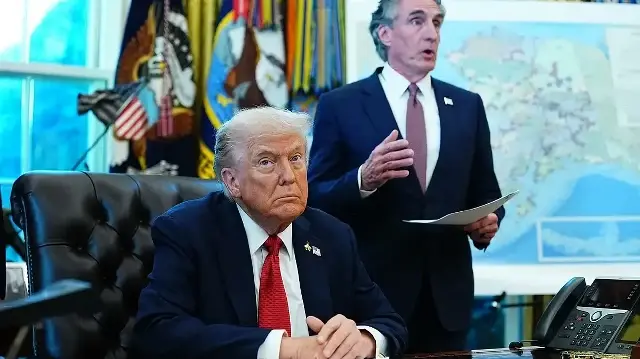 Президент США Дональд Трамп 
