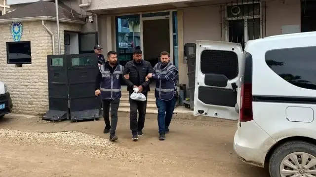 Gözaltına alınan M.K, yapılan işlemlerinin ardından cezaevine teslim edildi.