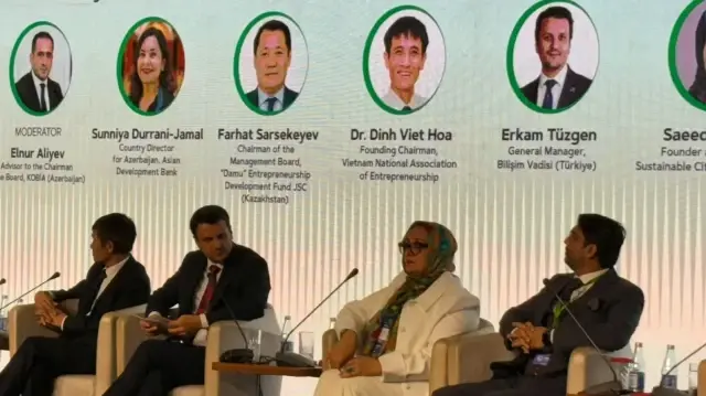 Эркам Тюзген на Halal Business Forum в Баку