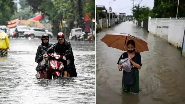 Adı, Guam yerlilerinin Chamorro dilinde "ağır yağmur" anlamına gelen Matmo, Pasifik'te 2025 tayfun sezonunun 21. şiddetli fırtınası olarak kayda geçti.
