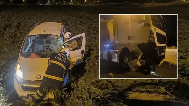 Kırıkhan’da trafik kazası