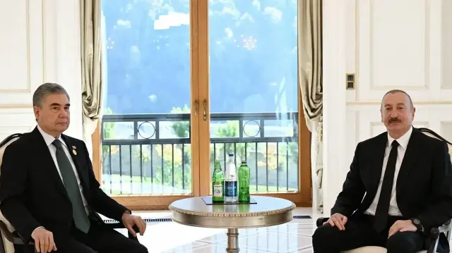 Гурбангулы Бердымухамедов и Ильхам Алиев