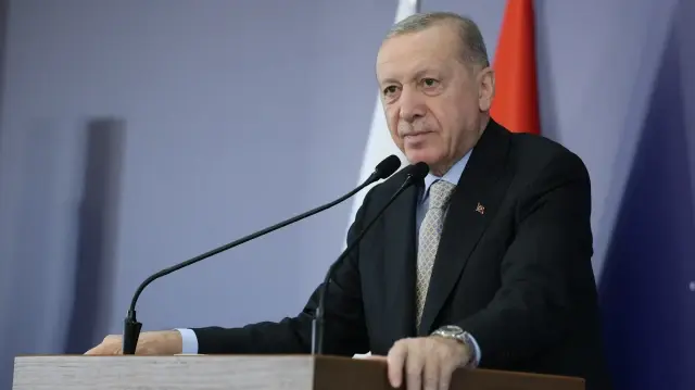 Le président de la République de Türkiye, Recep Tayyip Erdogan.