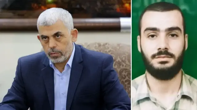 Eski Hamas lideri Yahya Sinvar ile kardeşi Muhammed Sinvar.