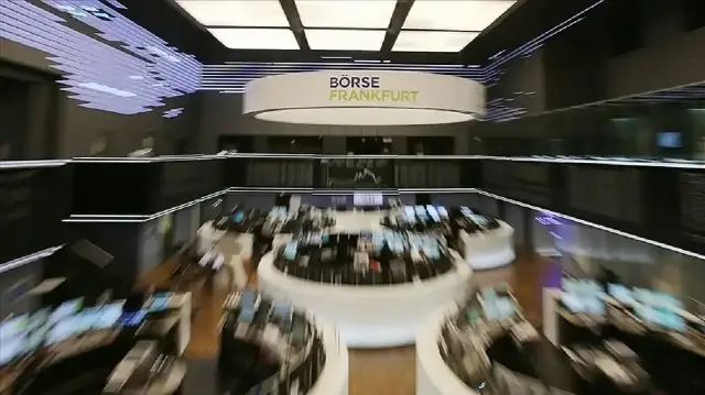 Alman borsası rekor seviyeye çıktı.