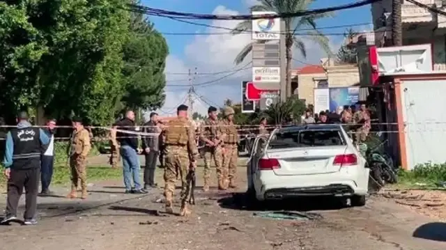 إصابة شخص بقنبلة صوت إسرائيلية جنوب لبنان