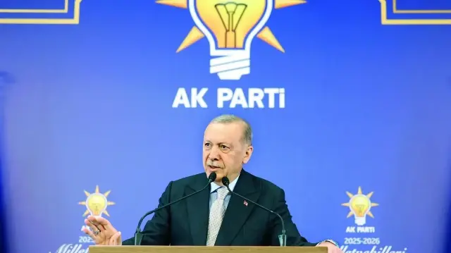 Cumhurbaşkanı Recep Tayyip Erdoğan.