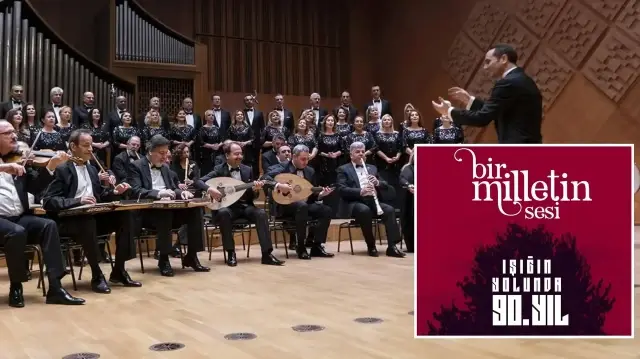 Bir Milletin Sesi: Işığın Yolunda 90. Yıl; 21 Ekim saat 20.00’de AKM Türk Telekom Opera Salonu’nda.