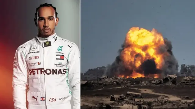 Lewis Hamilton'dan Gazze paylaşımı: 'Filistinliler yeniden umut edebilir'