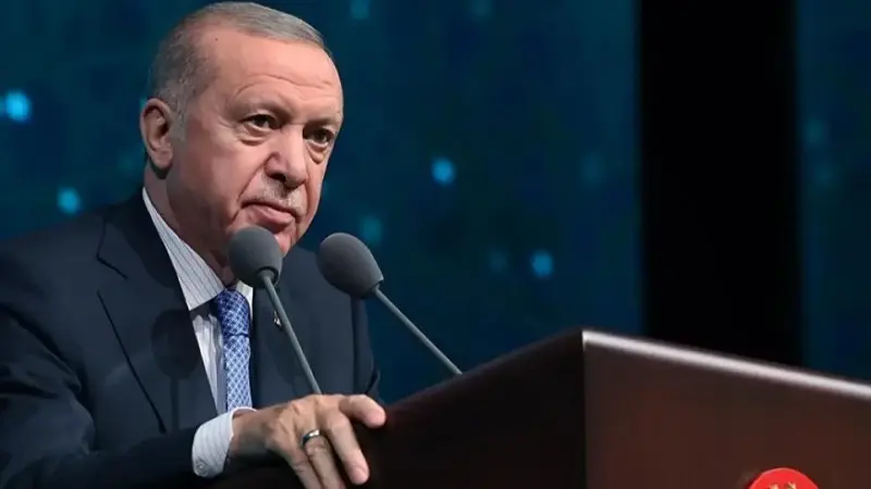 Cumhurbaşkanı Recep Tayyip Erdoğan.